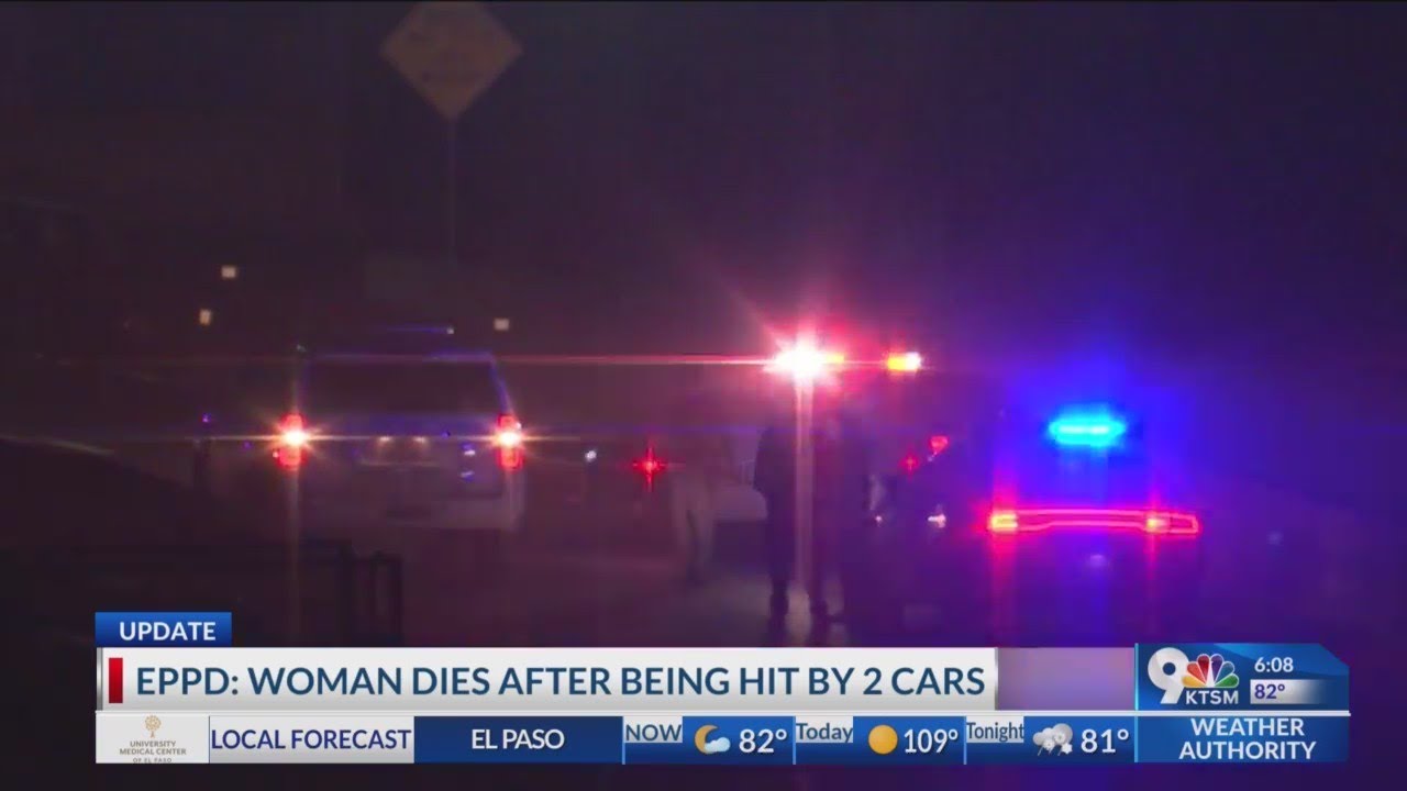 Woman dies after being struck by car in Central El Paso - YouTube