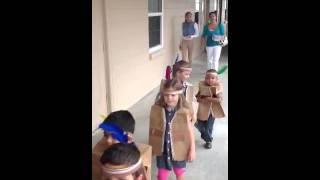 Thanksgiving Feast at Preschool in Winter Park, Florida 2012