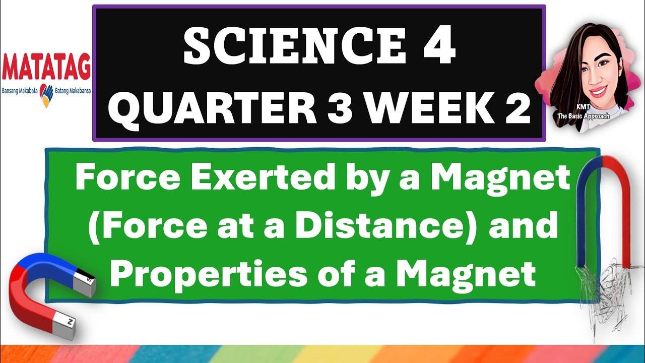 SCIENCE 4 QUARTER 3 WEEK 2 FORCE EXERTED BY MAGNET MATATAG CURRICULUM # ...