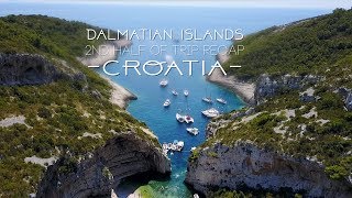 Dalmatian Islands Boat Trip RECAP #2/2 - Sailing Croatia