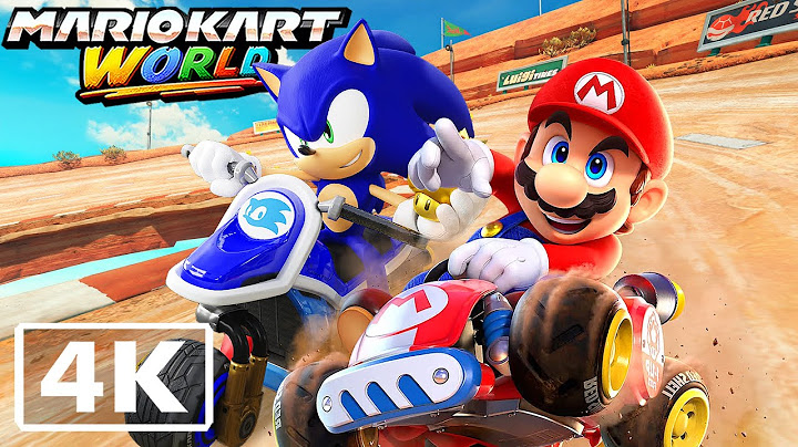 Mario Kart World + Sonic Racing Crossworlds Gameplay - Full Game Walkthrough [4K60FPS]