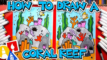 How To Draw A Coral Reef