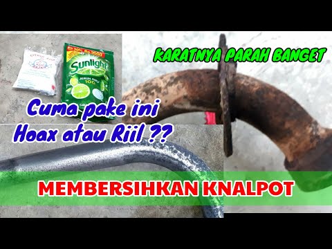 Video: Apakah yang boleh saya gunakan untuk membersihkan ekzos motosikal?