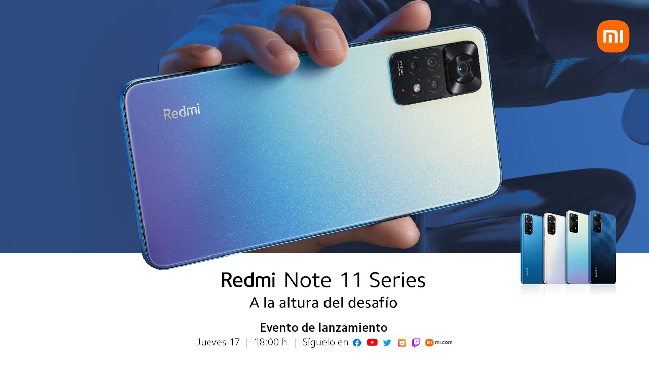 Xiaomi presentará el Redmi Note 11 el 28 de octubre: esto es todo lo que  sabemos