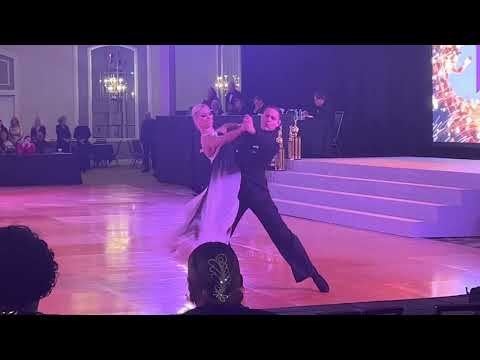 Valerio Calantoni and Anna Demidova Slow Foxtrot Heritage Classic 2023