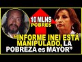 Otro escndalo dina sube la pobreza  y lo oculta anliza el economista emil sifuentes