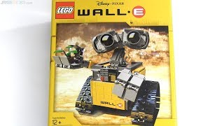 LEGO Build ⏩ Ideas Pixar Wall-E from 2015! 21303