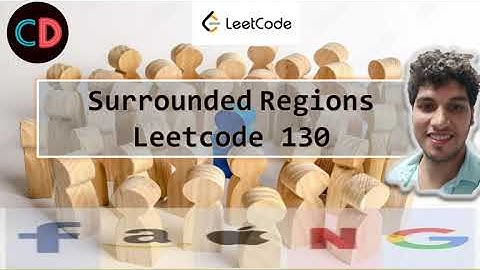 Surrounded Regions | Leetcode 130 | Live coding session 🔥🔥🔥| DFS with a trick