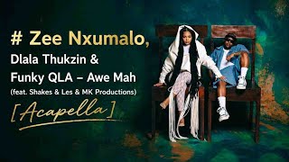 Zee Nxumalo, Dlala Thukzin & Funky QLA - Awe Mah (feat. Shakes & Les & MK Productions) [Acapella]