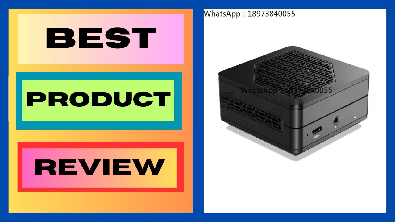 High Quality 8cm Mini PC AMD R7 7840U Octa Core Mini Gaming PC RX780M GPU Portable DDR5 Mini PC