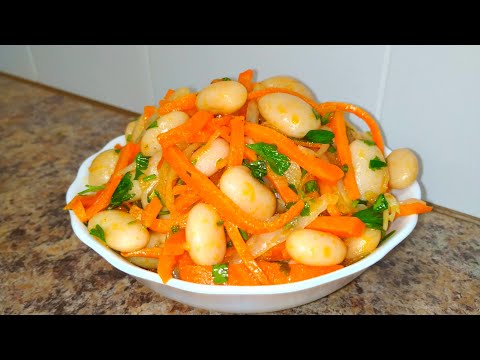 Этот салат просто объедение! Рецепт простой и очень вкусный!