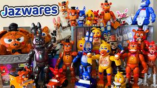 EXCLUSIVE FIRST LOOK! FNAF JAZWARES REVIEW & UNBOXING! (Action Figures, Plush, Endo Series, & MORE!)
