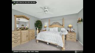 Furnished bay front condo for sale in Sandpiper Key, Englewood!