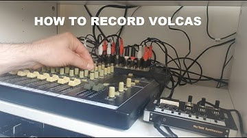 How to record Trance using Korg Volcas