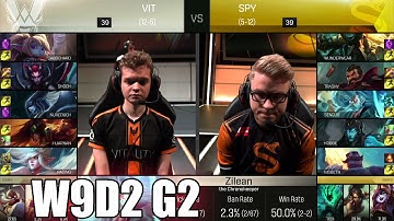 Vitality vs Splyce | Week 9 Day 2 S6 EU LCS Spring 2016 | VIT vs SPY G2 W9D2 1080p