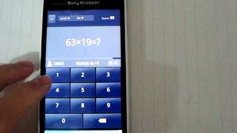 Math Tricks - Single game - To the bitter end - level 06 (Number Keyboard)