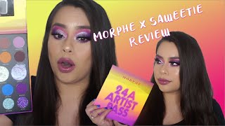 NEW Morphe X Saweetie 24A Artist Pass Palette Review \/ Swatches!