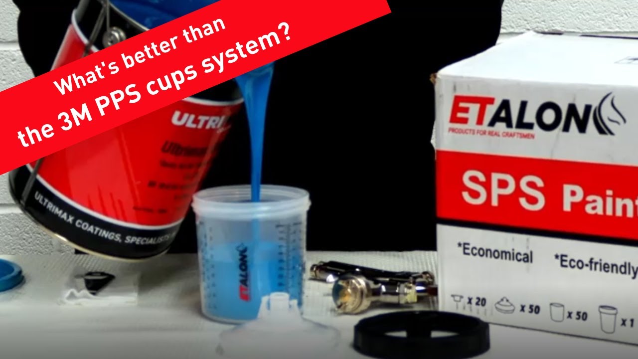 Paint Gun Cups, CTW Spray Cup System