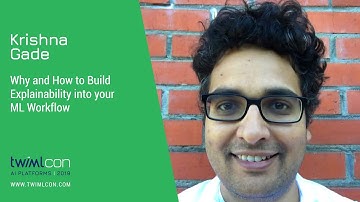 Why and How to Build Explainability into your ML Workflow