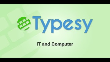 Teaching With Typesy: Curriculum Section - IT and Computer
