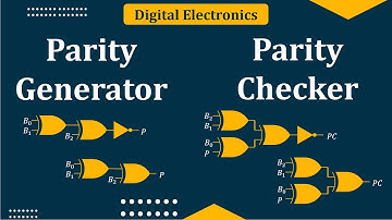 Parity Generator | Parity Checker | Parity generator and Parity checker