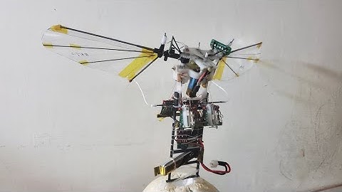 Hummingbird Flying Robot Take Flight