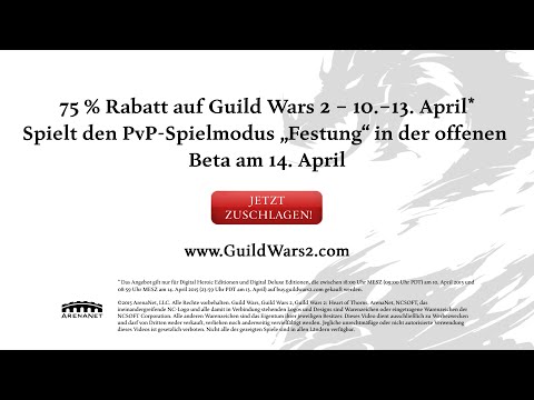 Bis zum 13. April 75 % Rabatt auf Guild Wars 2 - Bis zum 13. April 75 % Rabatt auf Guild Wars 2