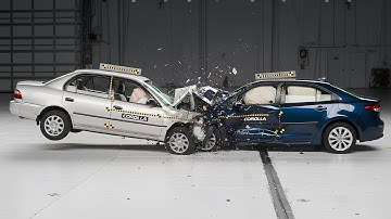 OLD vs NEW CARS CRASH TEST | See the Safety Evolution