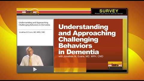 Understanding Dementia Behaviors - Meaningful Activities