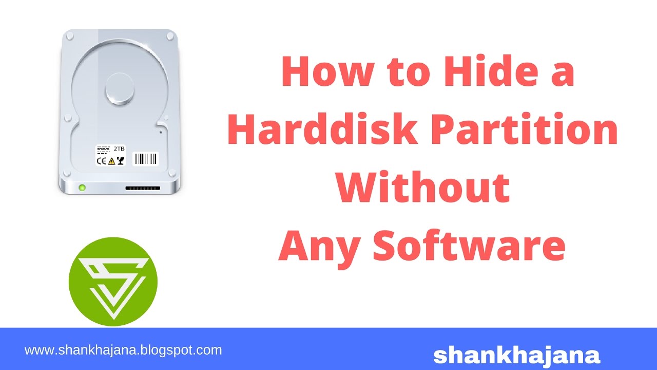 How to hide a hard disk partition without any software in Windows 10/8 ...