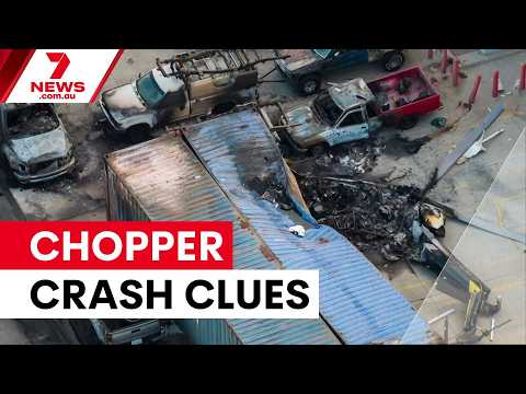 LA news chopper crash investigation focuses on engine sounds | 7NEWS