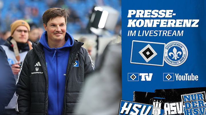 RE-LIVE: PRESSEKONFERENZ MIT MERLIN POLZIN & STEFAN KUNTZ I HSV vs. SV Darmstadt 98 I 15. Spieltag