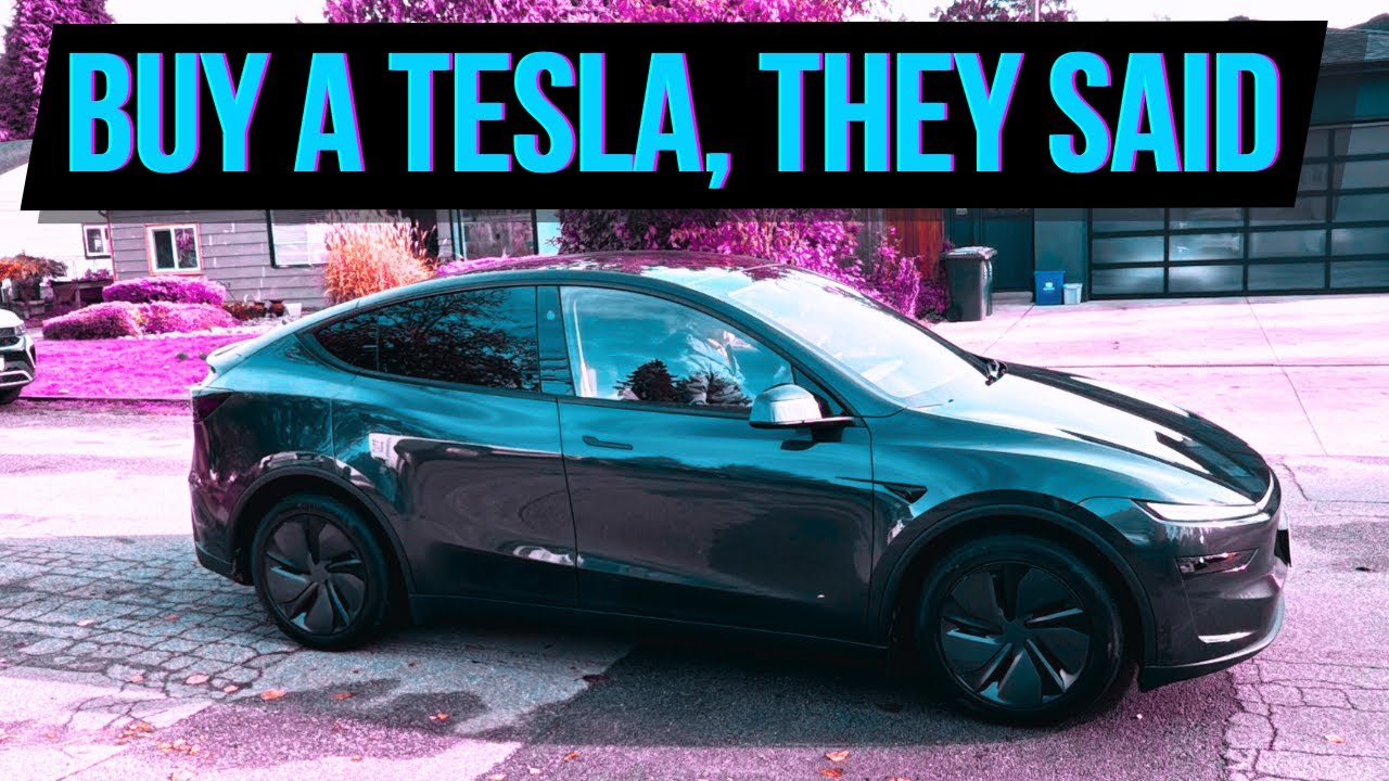 Buying a Brand New Tesla Model Y (with My Dad) - YouTube