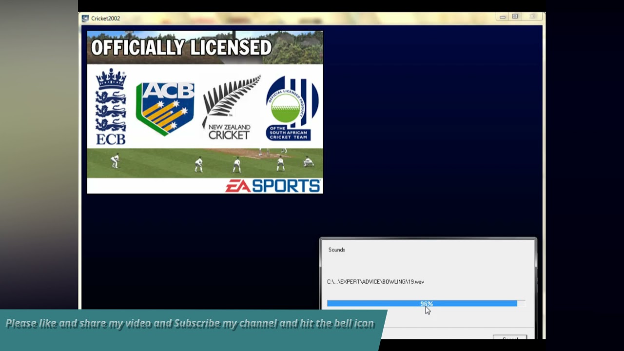 How to Launch EA SPORTS Cricket 2002 in Windows 7