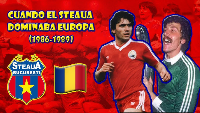 Mais Cinco Minutos - A final da Champions League da temporada 1985-86 já  seria marcante o suficiente por colocar frente a frente Barcelona e a  sensação romena Steaua Bucareste. Na oportunidade, sob