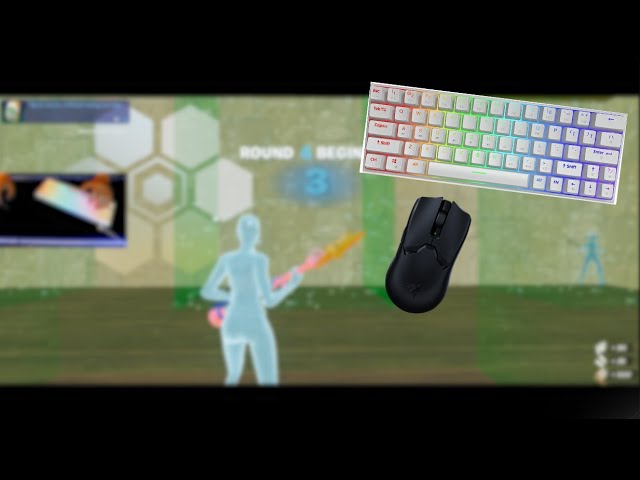Ractous RTK63 ASMR Chill 🤩Satisfying Gameplay Keyboard Fortnite Smooth 