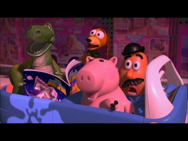 Toy Story 2 - Prepositions - Present Progressive