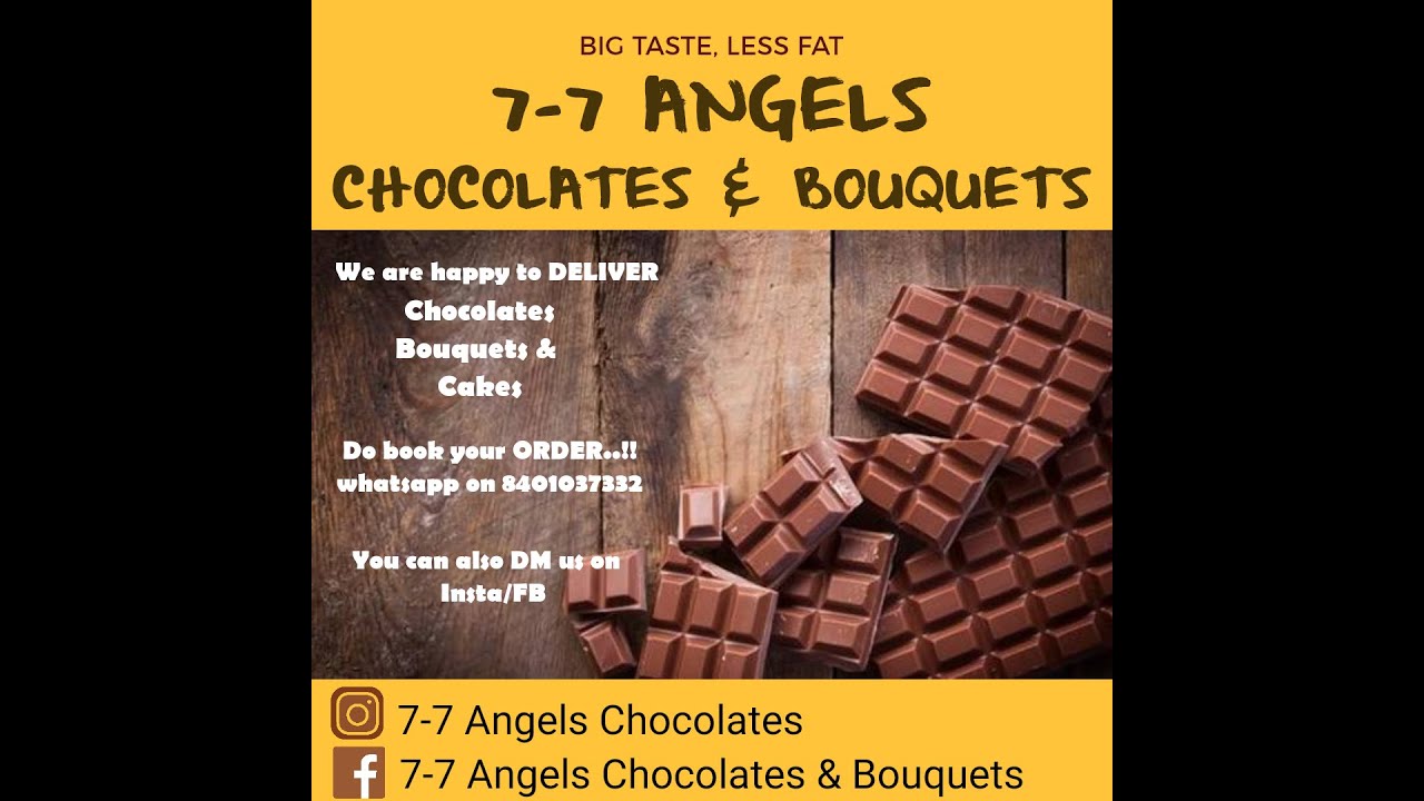 77 Angels Chocolates & Bouquets Showcase video YouTube