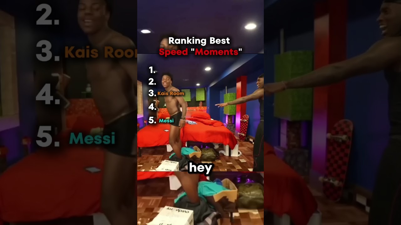 Ranking Speeds Funniest Moments #ishowspeed #shorts