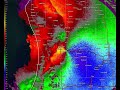 Thursday May 15, 2025; Radar Velocity for Line of Severe storms that moved across Lower Michigan