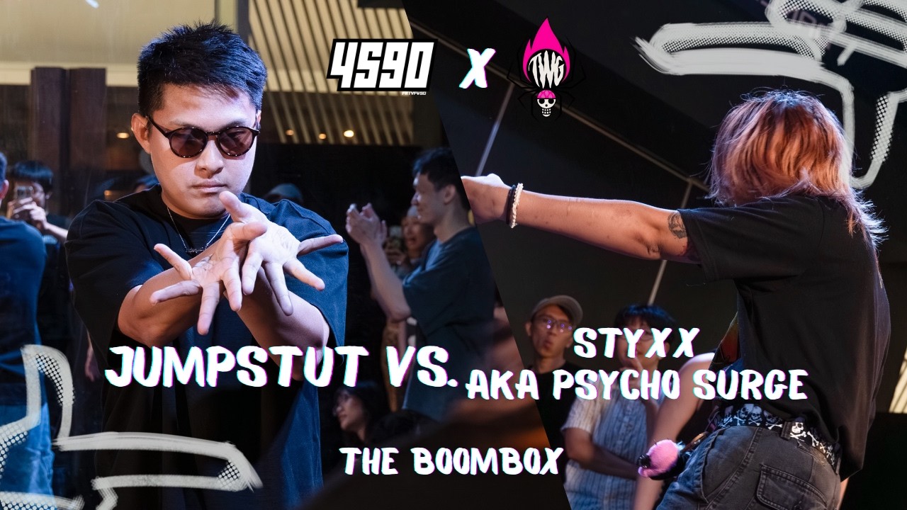 Jumpstut vs Styxx aka Psycho Surge | The Boom Box Vol 1 | Exhibition Battle