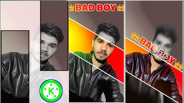 bad boy and attitude status video editing2020 in kinemaster|| Bad Boy status editing|| Hindi editing
