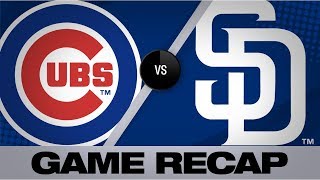 Moerner shines in debut as Cubs win, 10-2 | Cubs-Padres Game Highlights 9/9/19