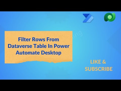 Filter Rows From