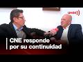Presidente saliente del CNE hace un balance de su gestión | Noticias UNO