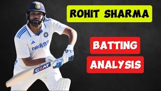 Cricket Analysis: Rohit Sharma Batting Style And Technique Analysis #rohitsharma screenshot 1
