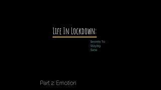 How can YOU support your children's emotions during Life in Lockdown?