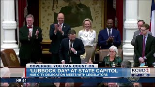 Local leaders advocating at the State Capitol as Texas legislature recognizes Lubbock Day