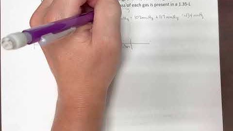 Partial Pressure Calculations