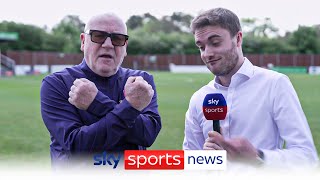 Ray Winstone on West Ham boss David Moyes and being a manager in a charity match